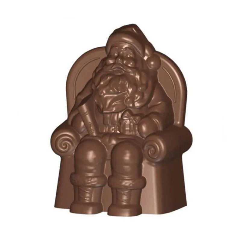 Sale Cerf Dellier Moule chocolat Père Noël assis