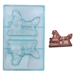 Discount Cerf Dellier Moule chocolat Père Noël traineau