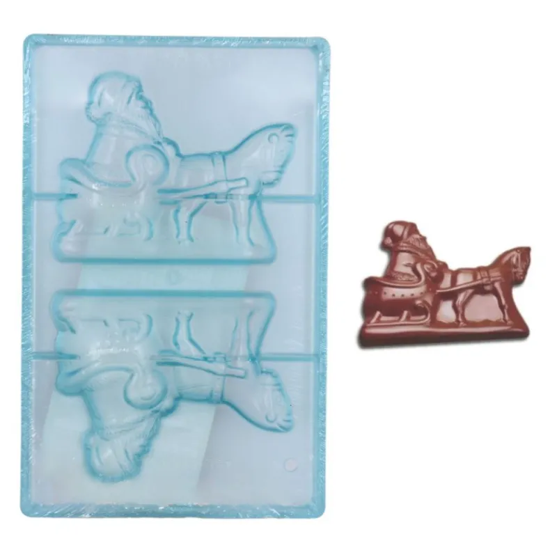 Discount Cerf Dellier Moule chocolat Père Noël traineau