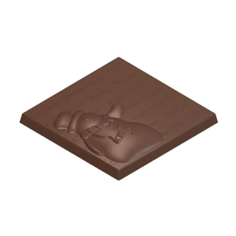 Best Cerf Dellier Moule chocolat tablettes bonhomme de neige