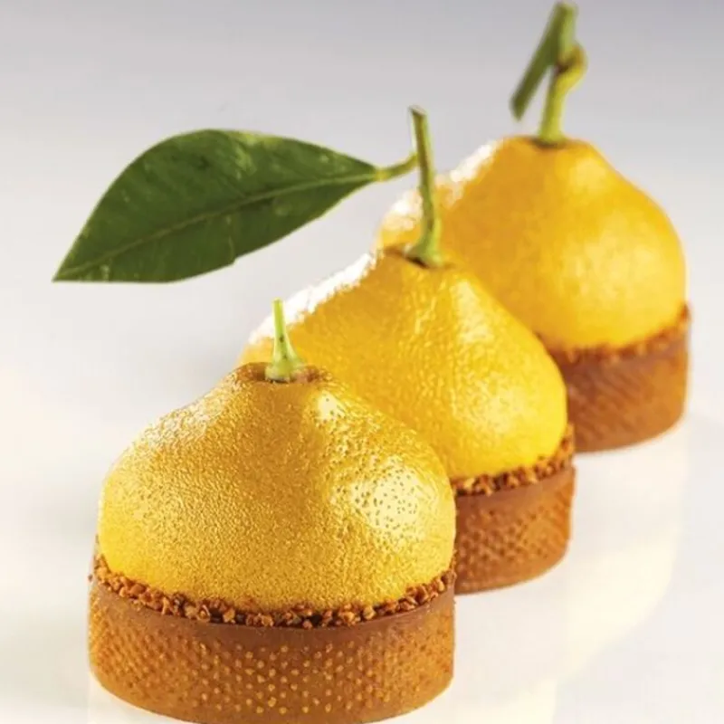 Best Cerf Dellier Moule mini tarte 3D Citrons Pavoni