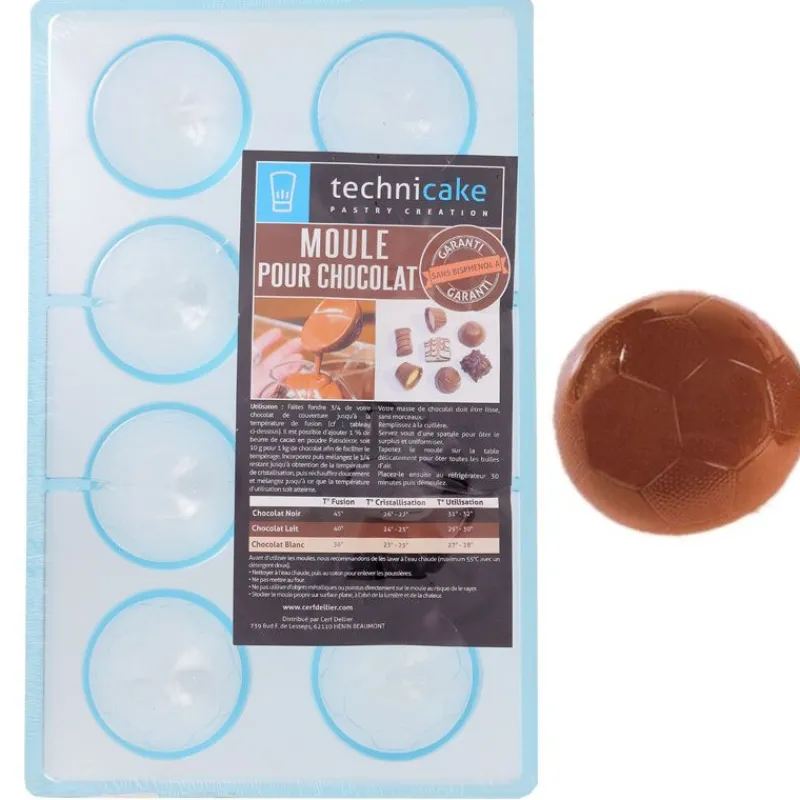 Online Cerf Dellier Moule petits ballons de foot 5 cm