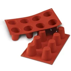 New Cerf Dellier Moule silicone 8 babas 5,5 cm