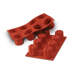 Best Cerf Dellier Moule silicone 8 bavarois 57x57 mm