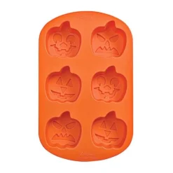 Online Cerf Dellier Moule silicone 6 citrouilles Halloween Wilton