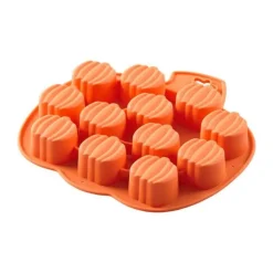 Clearance Cerf Dellier Moule silicone 12 citrouilles Halloween Wilton