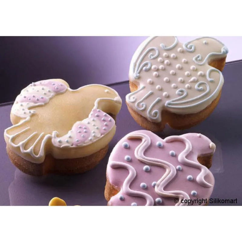 Best Cerf Dellier Moule silicone 6 colombes