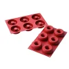 Hot Cerf Dellier Moule silicone 6 donuts