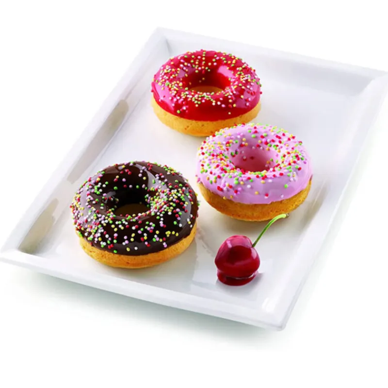 Hot Cerf Dellier Moule silicone 6 donuts