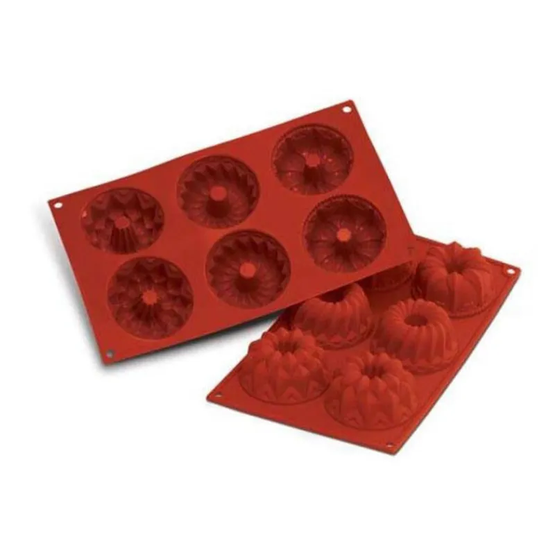 Sale Cerf Dellier Moule silicone 6 empreintes fantaisie