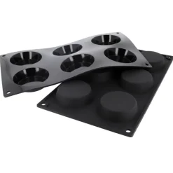 Outlet Cerf Dellier Moule silicone 6 flans 7 cm