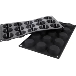Sale Cerf Dellier Moule silicone 15 mini tartelettes 5 cm