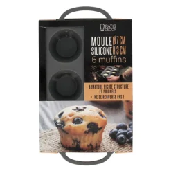 Discount Cerf Dellier Moule silicone 6 muffins Ø 7 cm