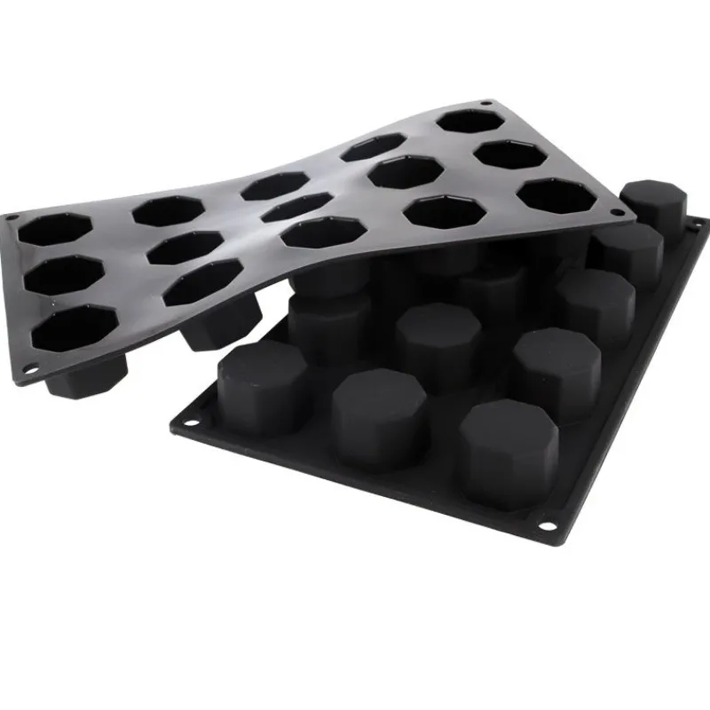 Sale Cerf Dellier Moule silicone 15 octogones 38 mm