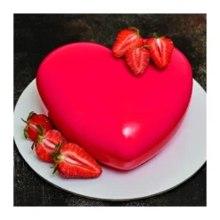 Sale Cerf Dellier Moule Silicone Coeur Bombé