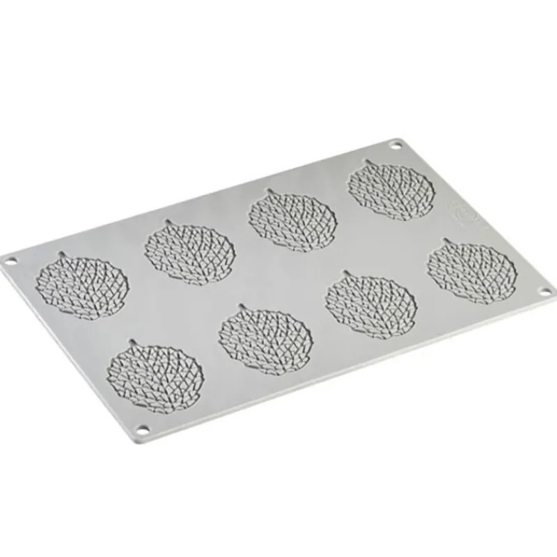 Hot Cerf Dellier Moule silicone Feuilles Pavoni