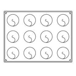 Sale Cerf Dellier Moule silicone Jasmine Pavoni