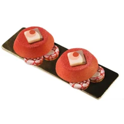 Hot Cerf Dellier Moule silicone mini-tartelettes 15 x Ø 4,5 cm