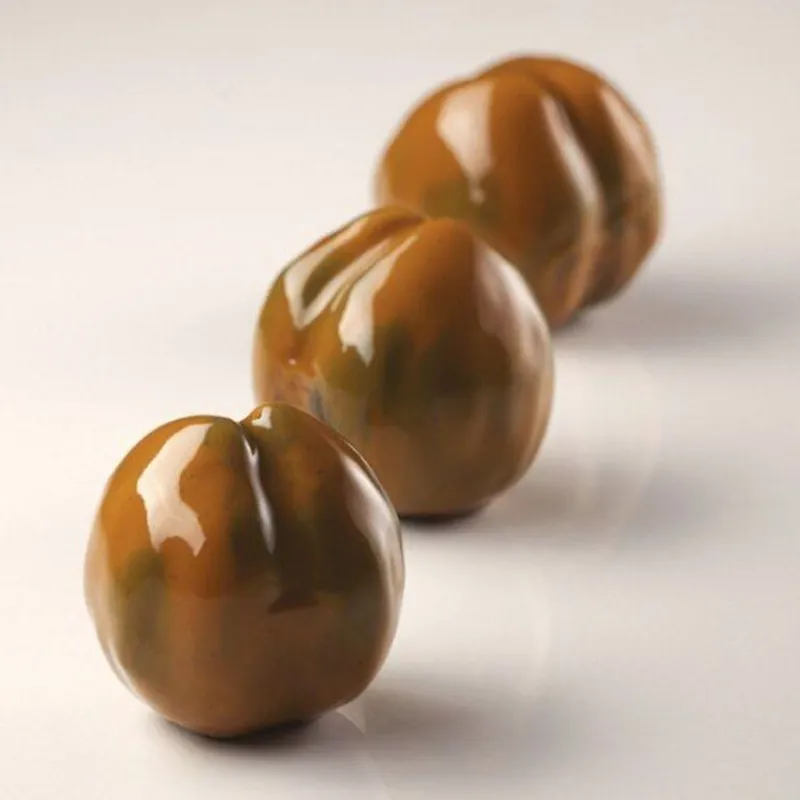 Hot Cerf Dellier Moule silicone professionnel 3D Marrons Pavoni