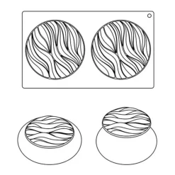 Clearance Cerf Dellier Moule silicone River Pavoni