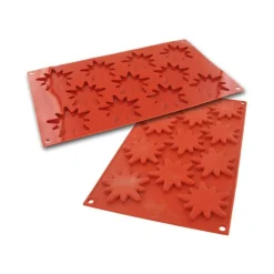 Hot Cerf Dellier Moule silicone étoiles plates Flash