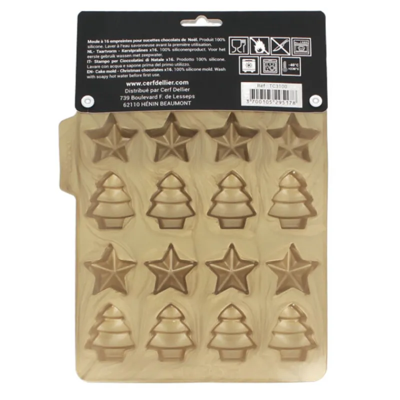 Best Cerf Dellier Moule sucette chocolat de Noël