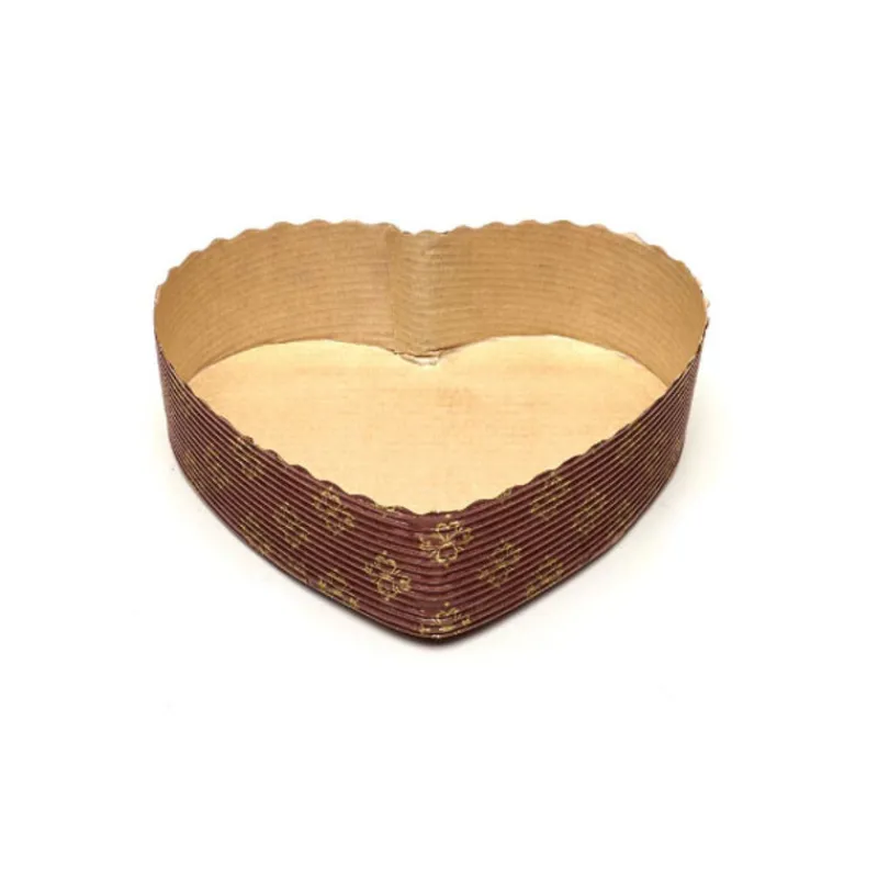 New Cerf Dellier Moules de cuisson papier Coeur (x300)