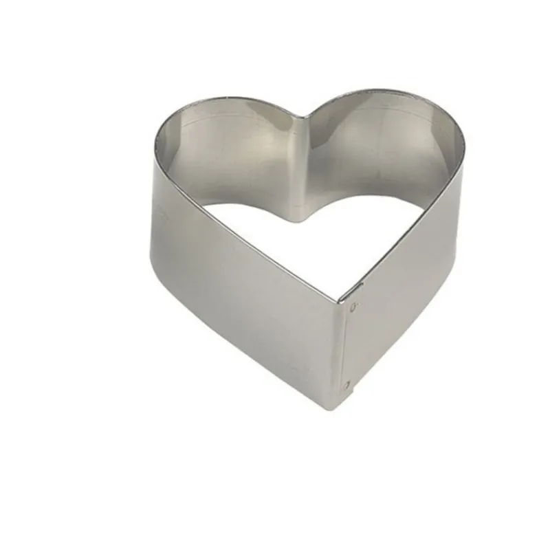 Clearance Cerf Dellier Nonnette coeur inox 65 x 30 mm
