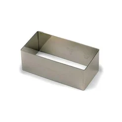 Sale Cerf Dellier Nonnette Rectangle inox 12 x 6 cm