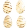 Clearance Cerf Dellier Oeufs chocolat blanc assortis 3D 3,8 x 2,4 cm (x96)