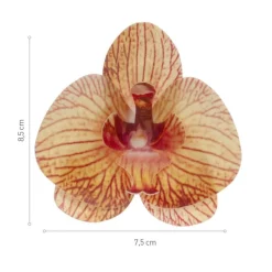 Outlet Cerf Dellier Orchidées jaunes azyme (x10)