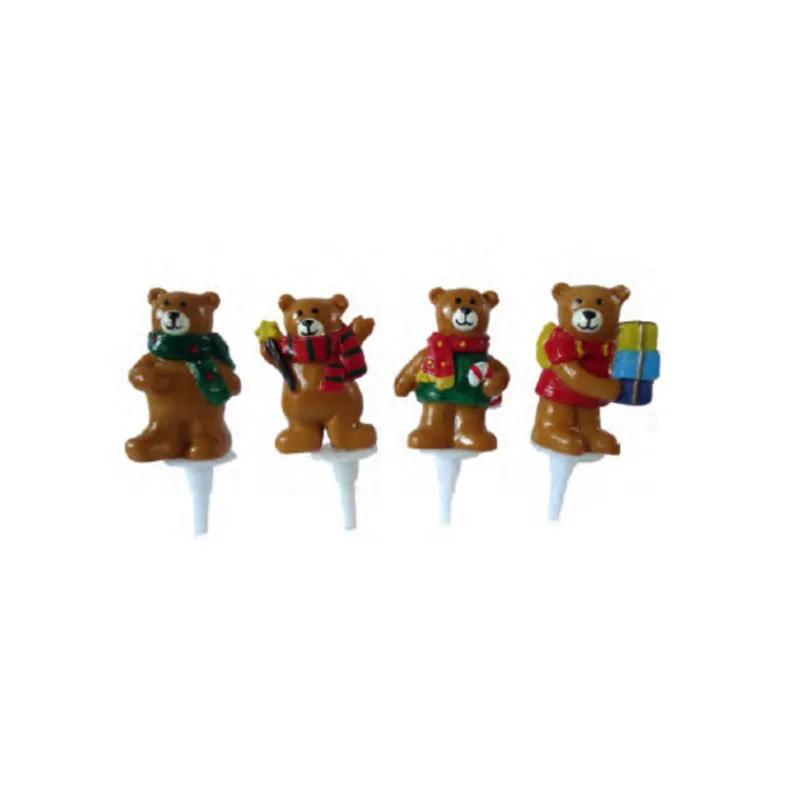 Online Cerf Dellier Oursons assortis sur pique (x48)