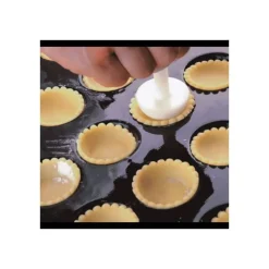 Best Cerf Dellier Outil de fonçage 2 têtes polypropylène pour tartelettes unies et barquettes