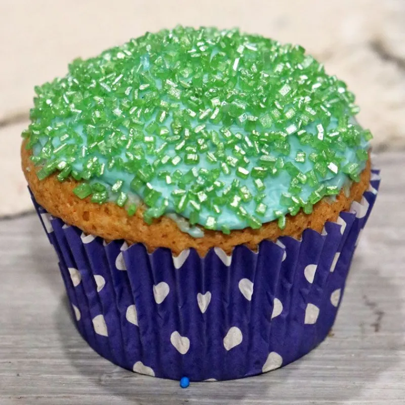 Hot Cerf Dellier Paillettes alimentaires vertes