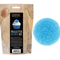 Discount Cerf Dellier Paillettes comestibles bleues 300 g