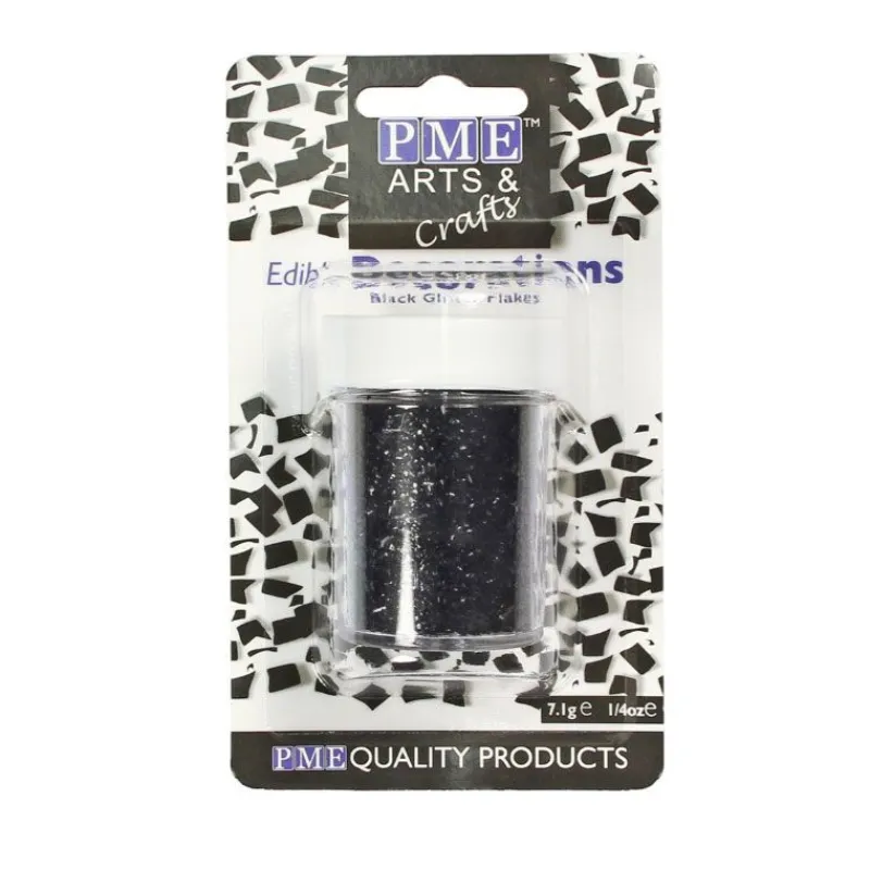 Sale Cerf Dellier Paillettes irisées noires PME (7 g)
