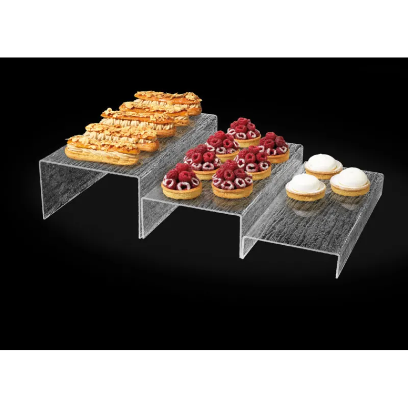 Sale Cerf Dellier PAP escalier transparent 3 marches