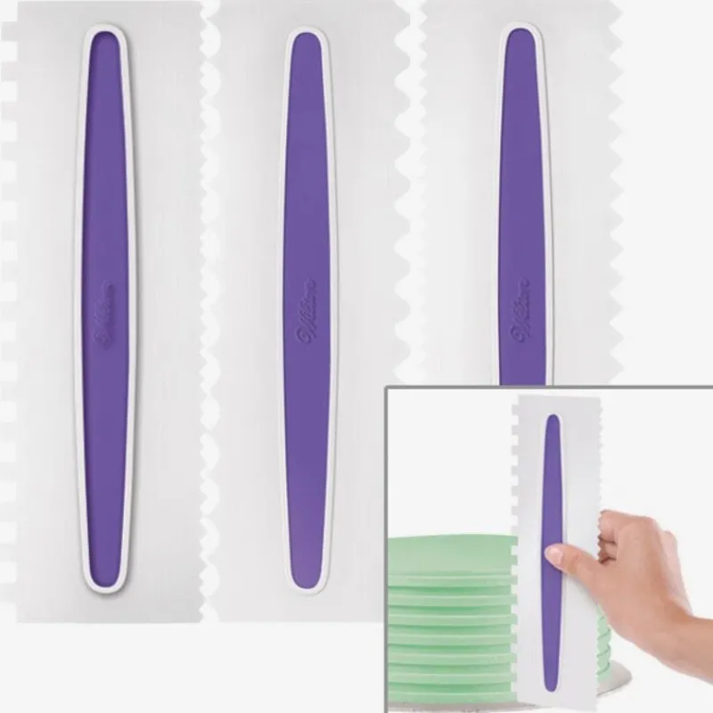 Discount Cerf Dellier Peignes à glaçage assortis Wilton (x3)