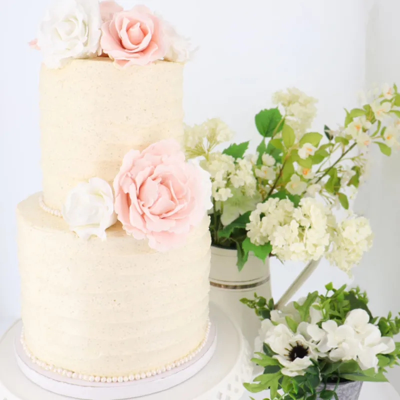 Sale Cerf Dellier Perles blanches comestibles