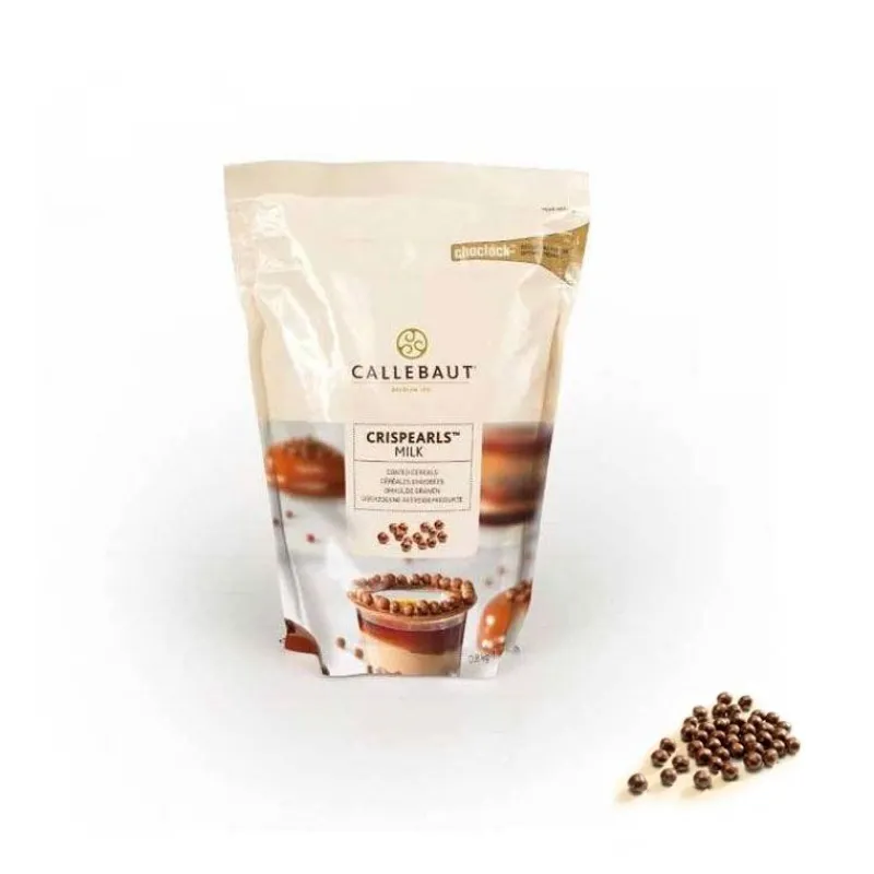 Hot Cerf Dellier Perles de chocolat au lait craquantes 800 g