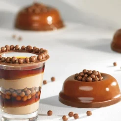 Hot Cerf Dellier Perles de chocolat au lait craquantes 800 g