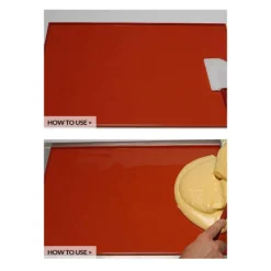 Outlet Cerf Dellier Petit tapis silicone gâteaux roulés 42 x 35 cm