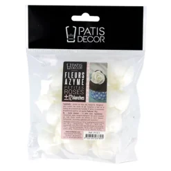 Cerf Dellier Petite rose blanche en azyme (x12)