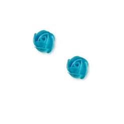 Sale Cerf Dellier Petite rose bleue en azyme (x12)