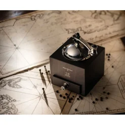 Best Cerf Dellier Peugeot moulin à poivre à manivelle Roellinger noir