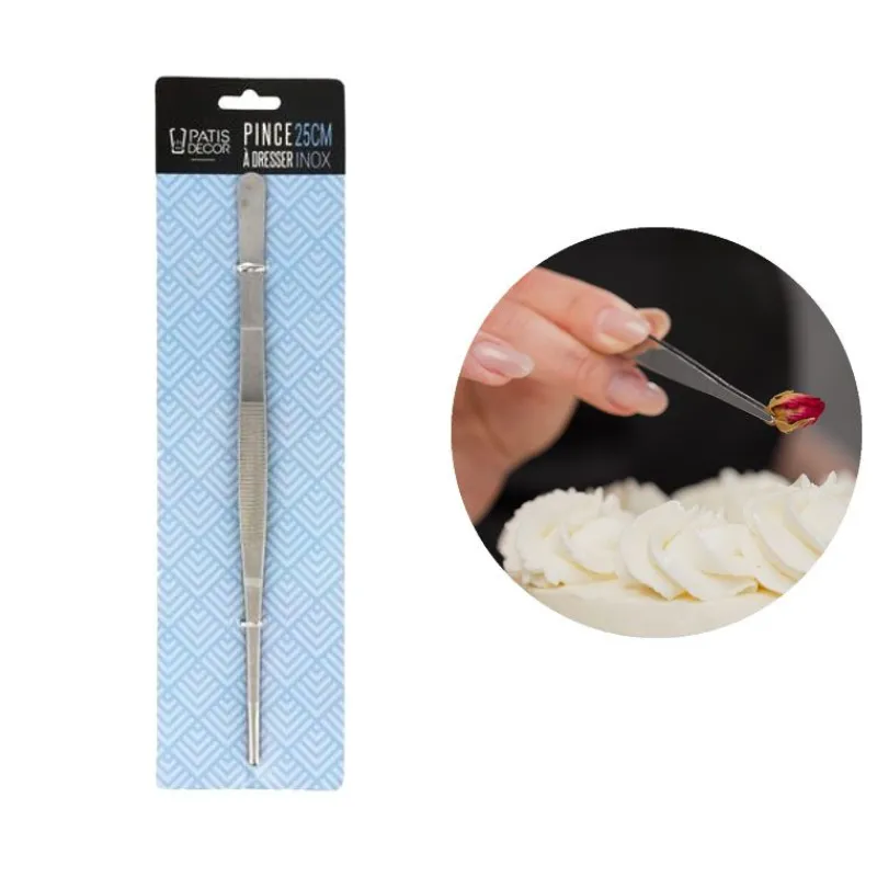 Hot Cerf Dellier Pince à dresser inox 25 cm