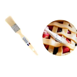 Clearance Cerf Dellier Pinceau plat soie manche plastique 30 mm