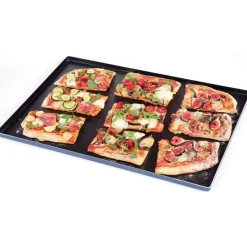 Hot Cerf Dellier Plaque pâtissière aluminium anti-adhérent bords droits 60x40 cm