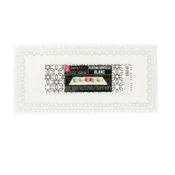 Discount Cerf Dellier Plateau dentelle rectangulaire blanc