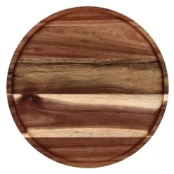 Online Cerf Dellier Plateau en bois H 10,5 cm Ø26 cm